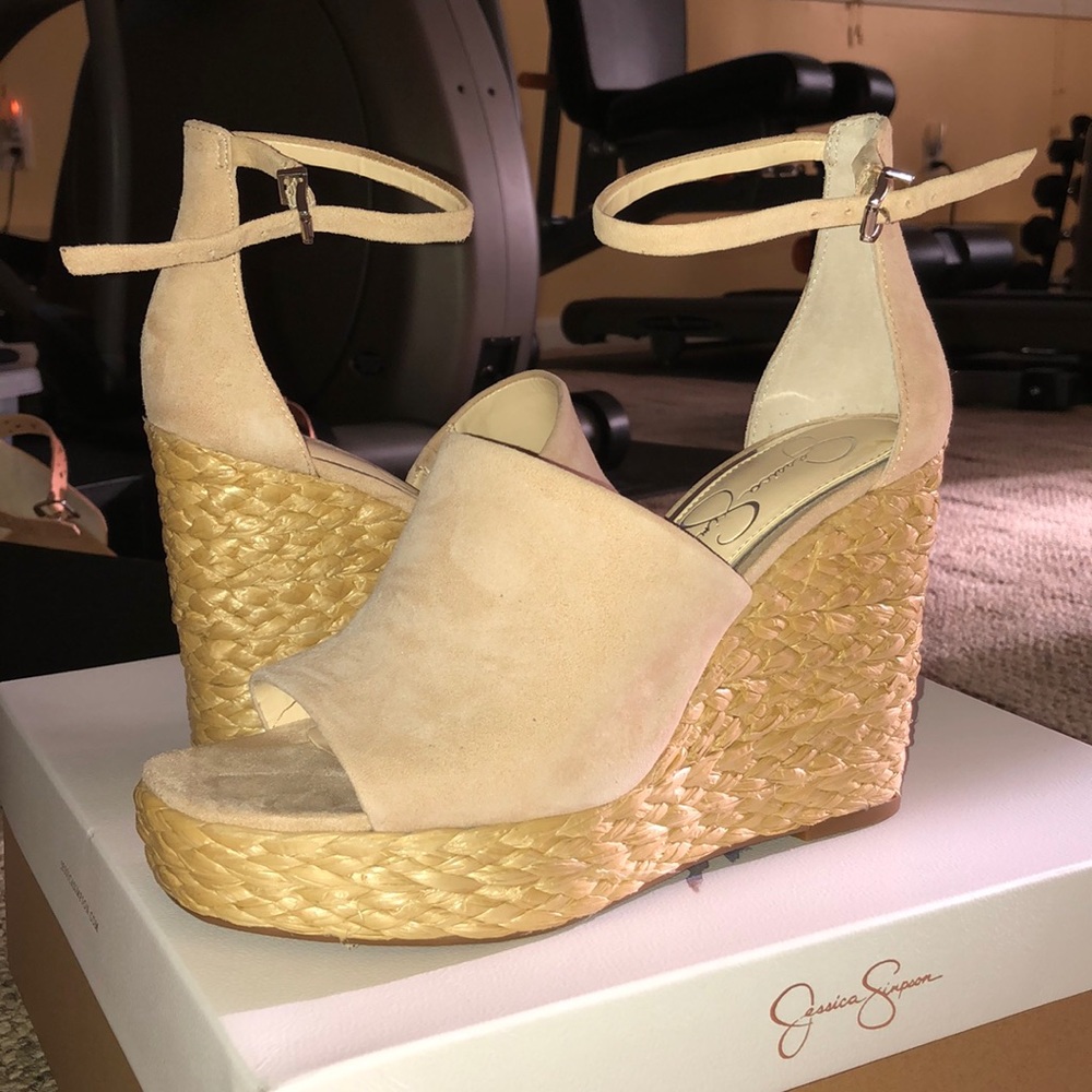 Jessica Simpson wedges